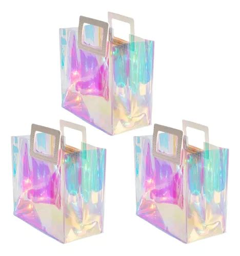 bolsa transparente tornasol